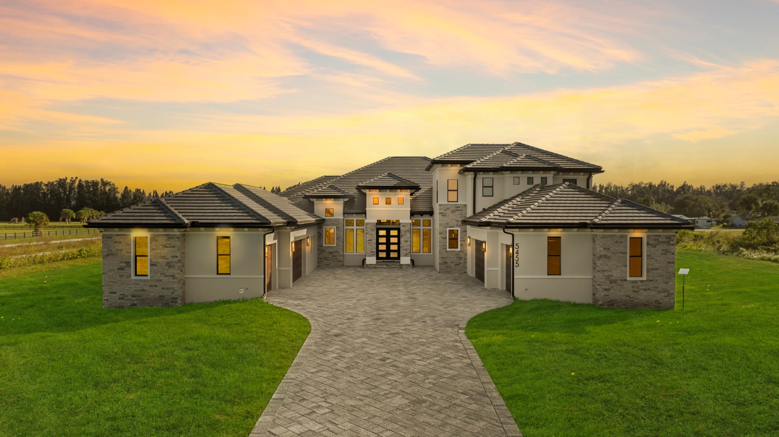 Twilight home exterior 3